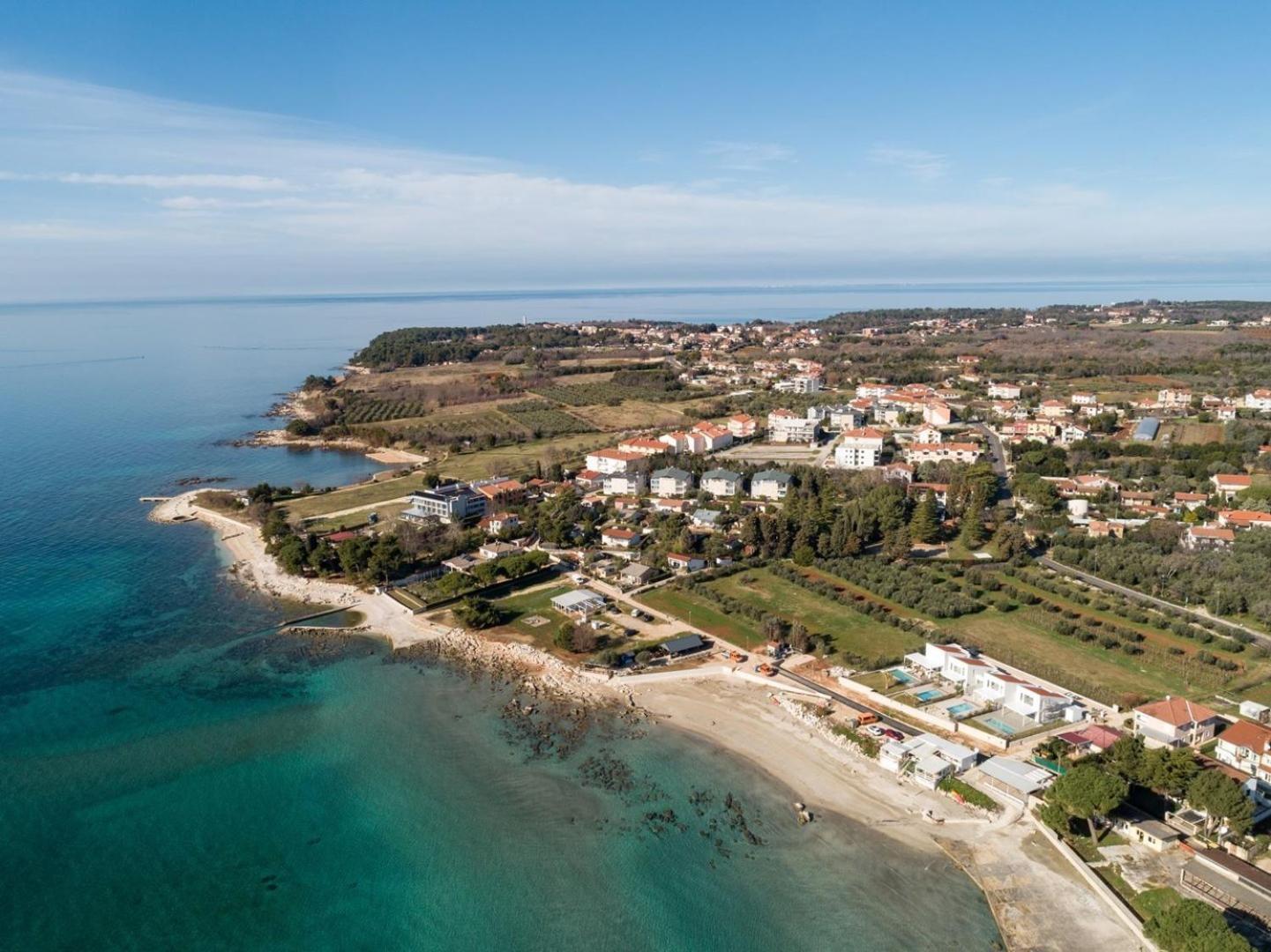 Apartments Zambratija With Sea View Exteriör bild